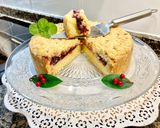 Foto del paso 21 de la receta Pastel de crema y mermelada de cerezas