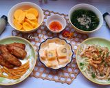 Hình bước làm 7 của món Cơm nhà mình