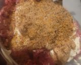 A picture of step 1 of Goat Burgers via Dijon Montreal.