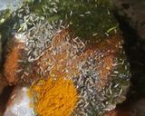 A picture of step 1 of Hareyharey pasta.