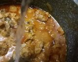 A picture of step 8 of Mutton Masala.