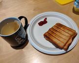 A picture of step 1 of Quick Tomato Sandwich.