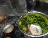A picture of step 3 of Bhujiya dhaniya ki chutney.
