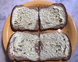 Foto del paso 2 de la receta: Cuarentena = “hacer huevo”(Sándwich tostado de huevo y cebolla en pan integral)