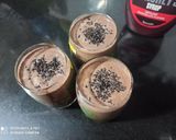 A picture of step 4 of Chochlate milkshake.