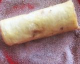 Foto langkah ke 12 dari resep Strawberry chocolate french toast roll ups.