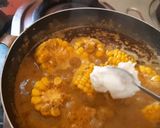 शाही मक्का मलाई मसाला (shahi makka malai masala recipe in marathi) रेसिपी स्टेप 4 फोटो 
