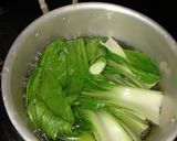 Foto langkah ke 4 dari resep Pokcoy Siram Ayam.