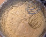 A picture of step 2 of Marmorkuchen (German Marble Cake).