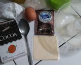 Foto langkah ke 1 dari resep Brownies kukus irit 3 sdm.