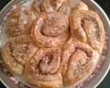 A picture of step 9 of Coconut cinnamon eggless rolls.