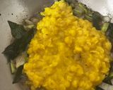 A picture of step 4 of Jowar Bhakri and vegetable (Pendbhaji Bhakri).