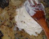 Une image de l'étape 6 de Tarte aux oignons et tarte au thon.