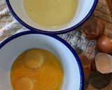 A picture of step 3 of Marmalade dark chocolate brownies - for Father's day.