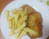 Foto del paso 6 de la receta: San Jacobo de calabacín con papas fritas