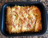 Foto del paso 6 de la receta: Pastel de BERENJENA y zuccini, relleno de tofu #caminodesabores
