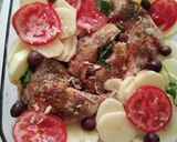 صورة لخطوة 1 من وصفة بطاطا بالدجاج في الفرن😋