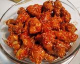 Szezámos mézes csirke tojásos zöldséges rizzsel recept fázis 6 fotója