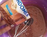 Foto langkah ke 5 dari resep Brownies Chocolatos Lembut 2 Telur No Mixer.