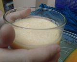 A picture of step 5 of Muskmelon Coconut smoothie.