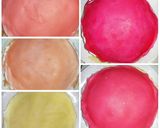 Foto langkah ke 5 dari resep Pink Ombre Mille Crepes.