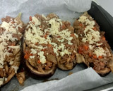 Foto del paso 7 de la receta: 🍆 Berenjenas rellenas de salsa boloñesa 🥩