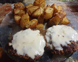 Foto del paso 8 de la receta: Hamburguesas de carne caseras- papas rústicas y verdus al vapor
