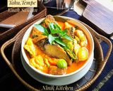 Foto langkah ke 8 dari resep Ikan Pindang Cue,Tahu,Tempe,Kuah Santan.