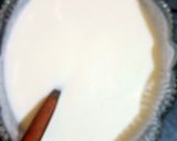 A picture of step 2 of Baingan ka raita.