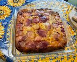 Une image de l'étape 17 de Gâteau aux pêches de vigne et miel.