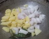 A picture of step 6 of Sorghum flatbreads with Potato onion Sabzi.