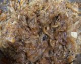 Foto del paso 3 de la receta Albóndigas de berenjena y cebolla caramelizada