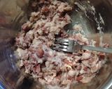 A picture of step 3 of Beet and Bean Veggie Burgers.