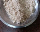 A picture of step 1 of Poppy seeds halwa.