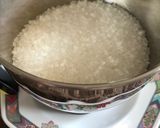 A picture of step 2 of Eggless Semolina Cake.