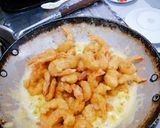 Foto langkah ke 6 dari resep Udang Crispy Saus Telur Asin.