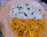 Foto del paso 7 de la receta: Curry de soja texturizada con plátano y piña