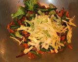 A picture of step 5 of Vegetable Macaroni.