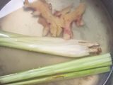 Minuman Rimpang penghangat badan (Jahe,sereh, madu, jeruk nipis)