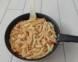 Gyors tonhalas penne tészta recept fázis 12 fotója