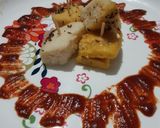 A picture of step 8 of Dhokla,masala dhokla,double layer dhokla.