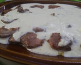 Foto del paso 5 de la receta: Solomillo de cerdo al Roque🧀💙