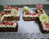 Foto del paso 6 de la receta: Chocotorta en forma de números👩🏼🍳😋🍓
