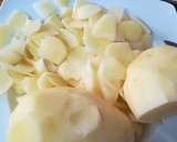 Foto del paso 1 de la receta: Tortilla de Patatas con Tocino ibérico
