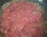 A picture of step 4 of Masala bhindi.
