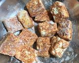 A picture of step 4 of Paneer Chilli.