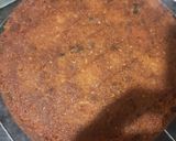 A picture of step 5 of Cricket pitch cake with fruit flavour.