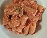 Foto del passaggio 4 della ricetta #237 Pasta con crema di ricotta e pomodoro