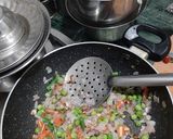 A picture of step 1 of Paneer bhurji.