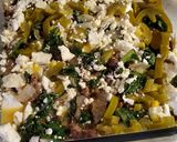 A picture of step 5 of Sausage & Kale Breakfast Casserole.